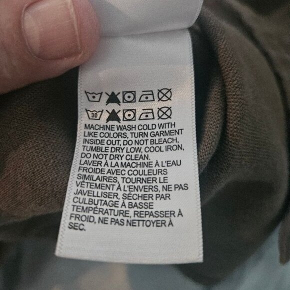 LUCKY BRAND LINEN BLEND BUTTON DOWN COLLARED WOMEN'S SHIRT/JACKET - SIZE XL/TG - Picture 4 of 6